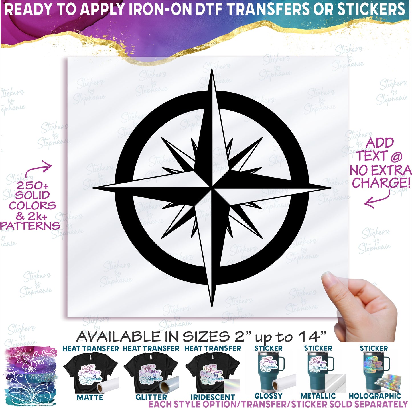 (s101-1B) Compass Rose