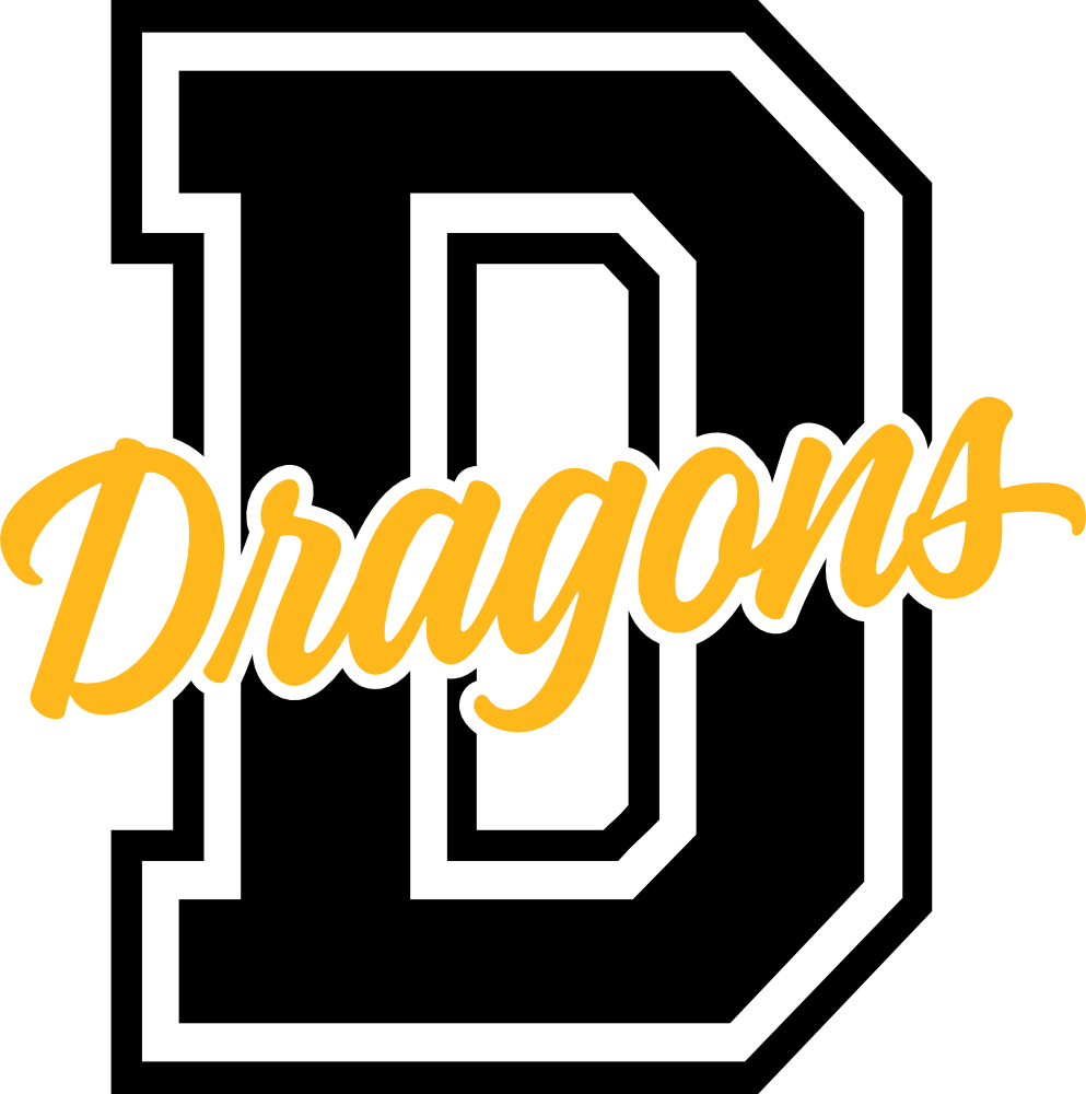 (s123-01) Dragons Collegiate Letter Team Name