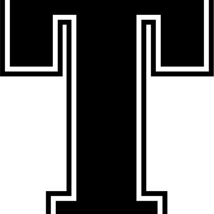 (s123-03) Letter Custom Text Name