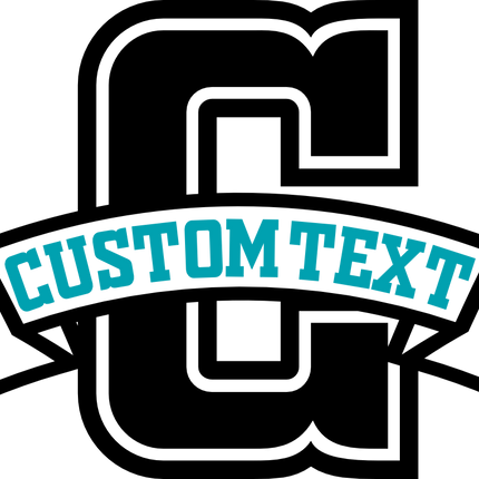 (s123-06) Letter Custom Text Name