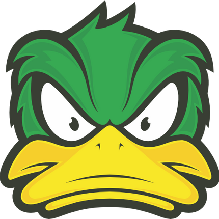 (s145-01-3D) Duck Mascot