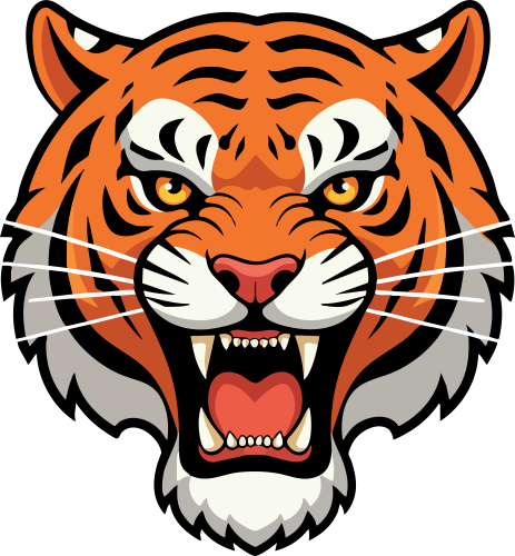 (s145-1-4G) Tiger Mascot