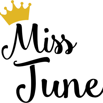 (020-04-C) Miss Month Tiara Crown All Months Available