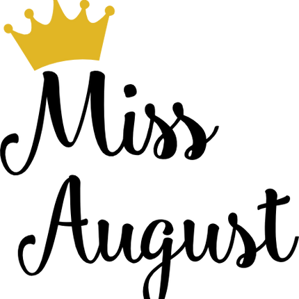 (020-04-C) Miss Month Tiara Crown All Months Available
