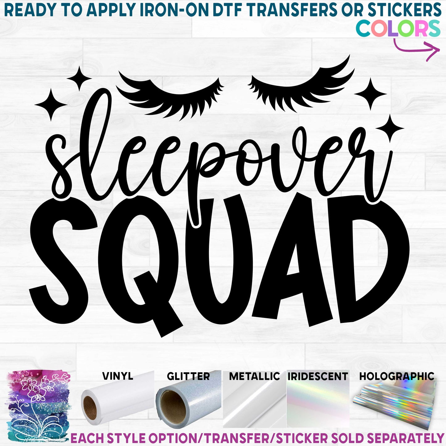 (s217-G) Sleepover Squad Eyelashes Lashes