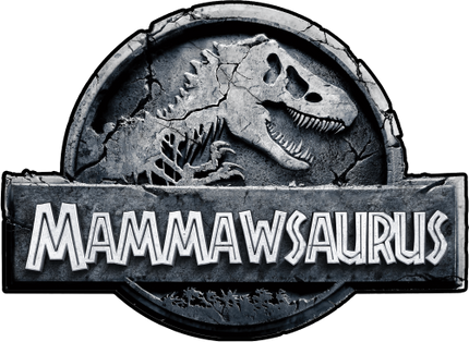 (244-07-C15-1) Stone Jurassic Family Dinosaur Custom