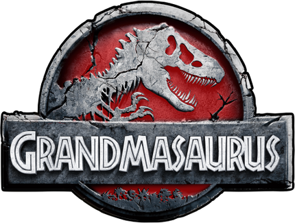 (244-07-C15-2) Red Stone Jurassic Family Dinosaur Custom