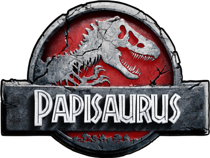 (244-07-C15-2) Red Stone Jurassic Family Dinosaur Custom