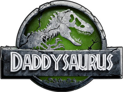 (244-07-C15-3) Green Stone Jurassic Family Dinosaur Custom