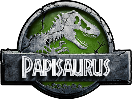 (244-07-C15-3) Green Stone Jurassic Family Dinosaur Custom