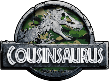 (244-07-C15-5) Camo Stone Jurassic Family Dinosaur Custom