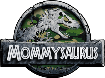 (244-07-C15-5) Camo Stone Jurassic Family Dinosaur Custom