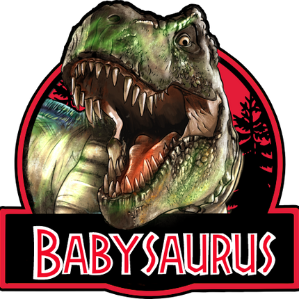 (244-07-C16) Dinosaur T Rex Tyrannosaurus Family Custom Text