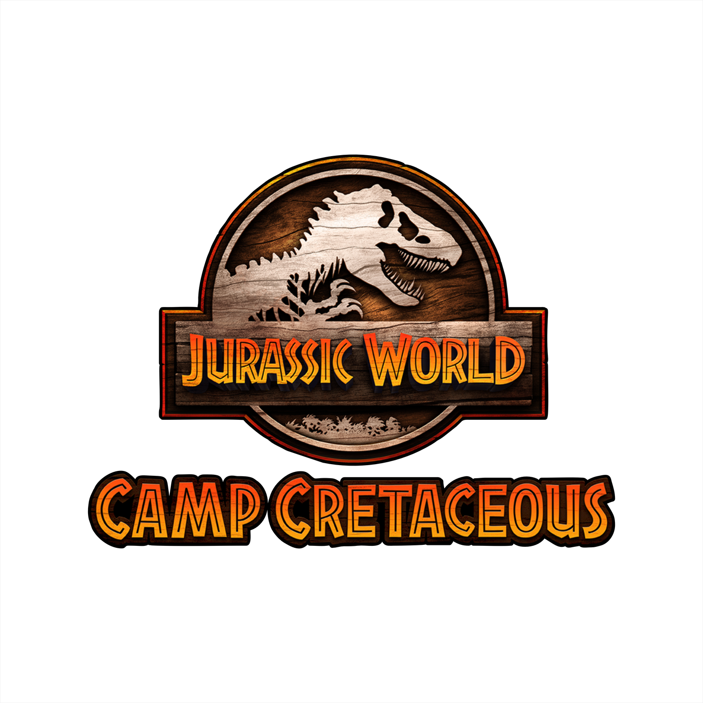 (s244) Dinosaur Full Color Illustrated Designs 5 Style Options