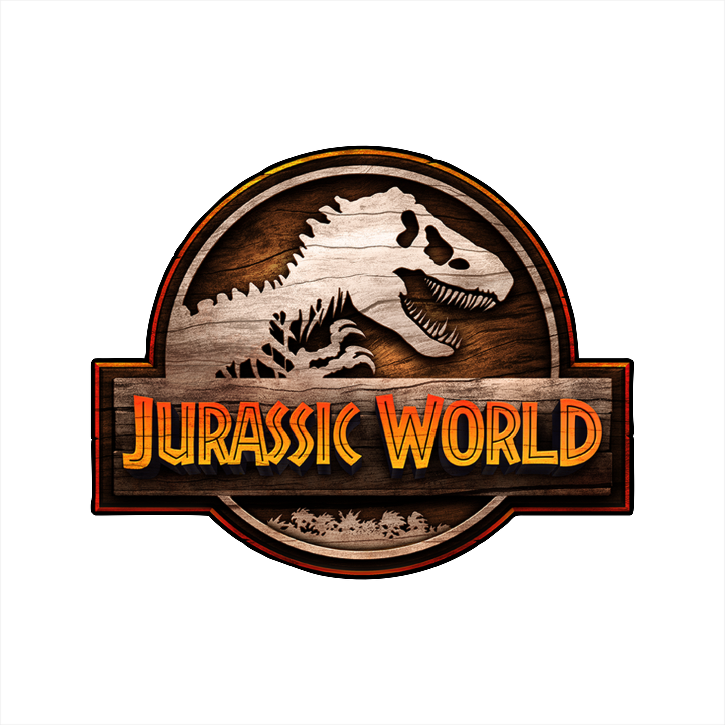 (s244) Dinosaur Full Color Illustrated Designs 5 Style Options