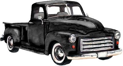 (260-1-A) Vintage Truck
