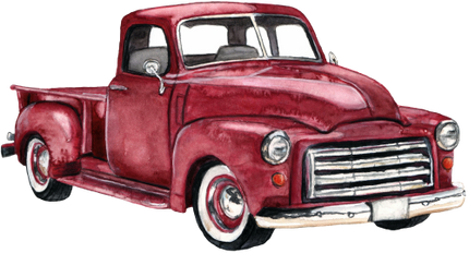 (260-1-A) Vintage Truck