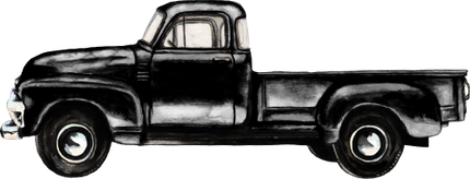 (260-1-B) Vintage Truck