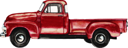 (260-1-B) Vintage Truck