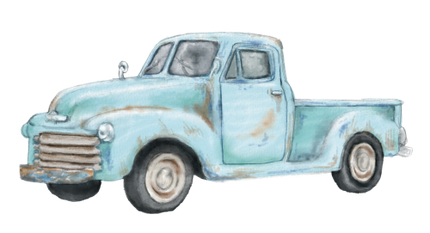 (260-3) Vintage Truck
