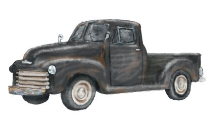 (260-3) Vintage Truck