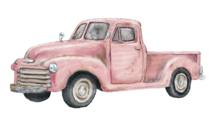 (260-3) Vintage Truck