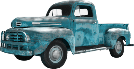 (260-4) Vintage Truck