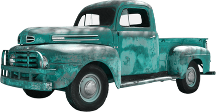 (260-4) Vintage Truck