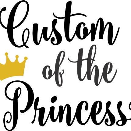 (266-05-A) Princess Family Custom Text