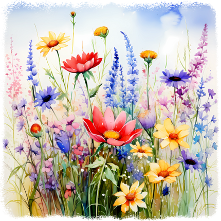 (272-02-1F) Wildflowers