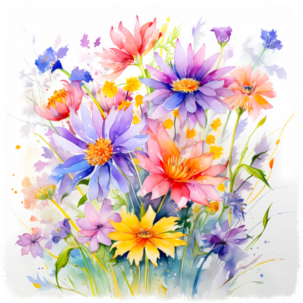 (272-02-1W) Wildflowers