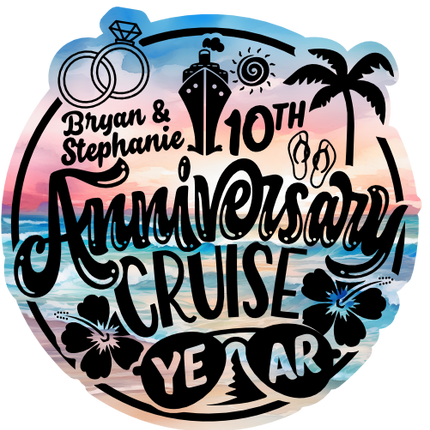 (329-02-1X) Anniversary Cruise Year Add Optional Names