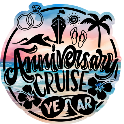 (329-02-1X) Anniversary Cruise Year Add Optional Names