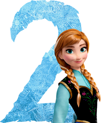 (351-D10-3Y) Anna Frozen Numbers