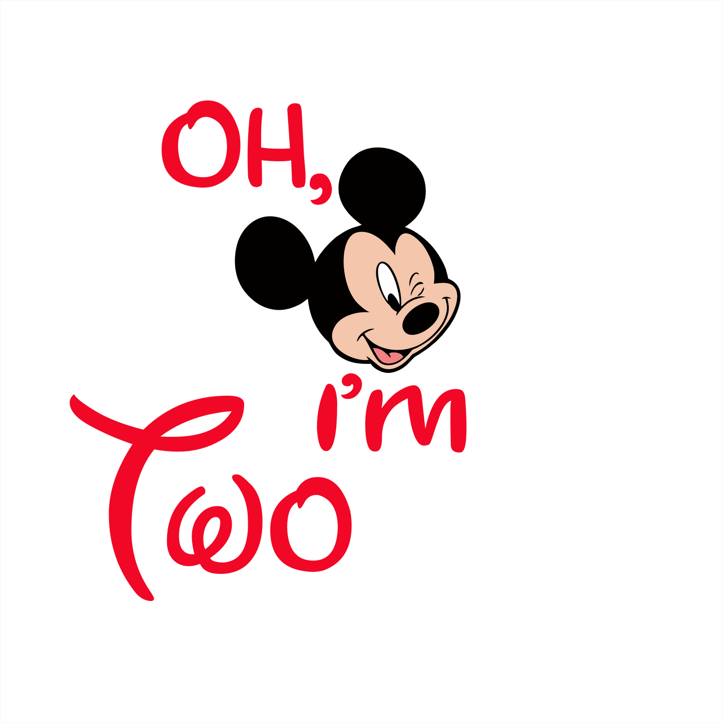 (s351-D5-30) Oh Boy I'm Twodles