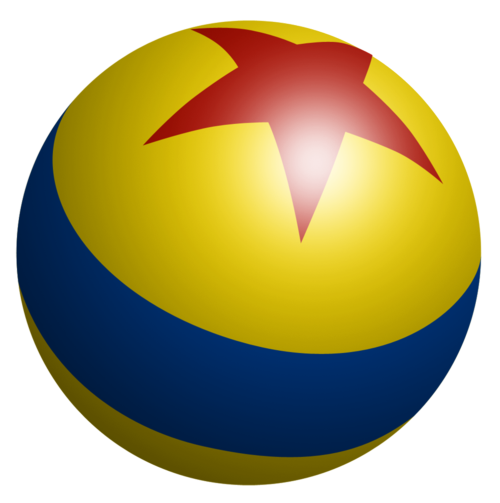 (351-D07-8J) Pixar Ball