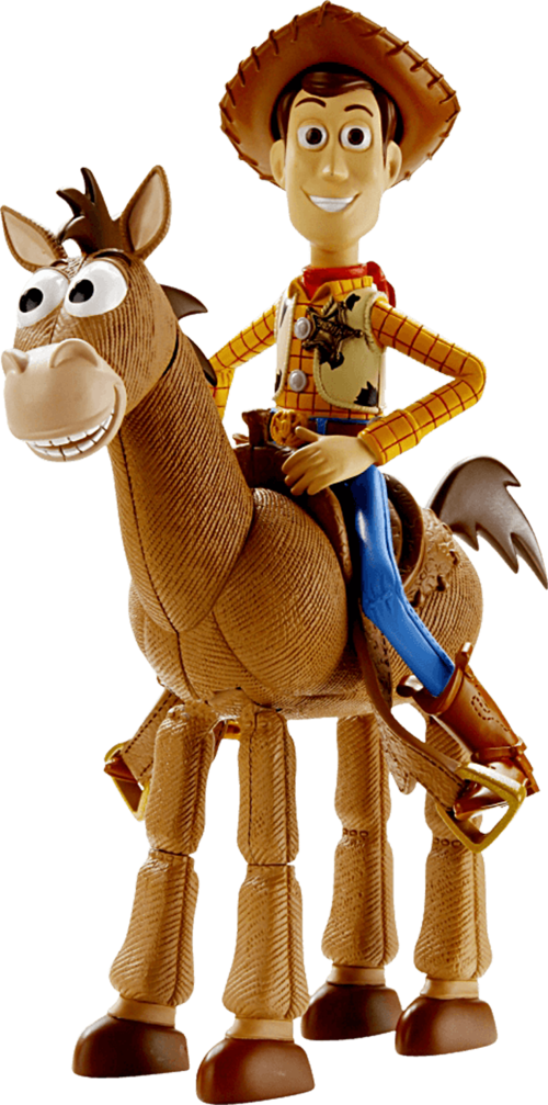 (351-D07-8S) Woody & Bullseye