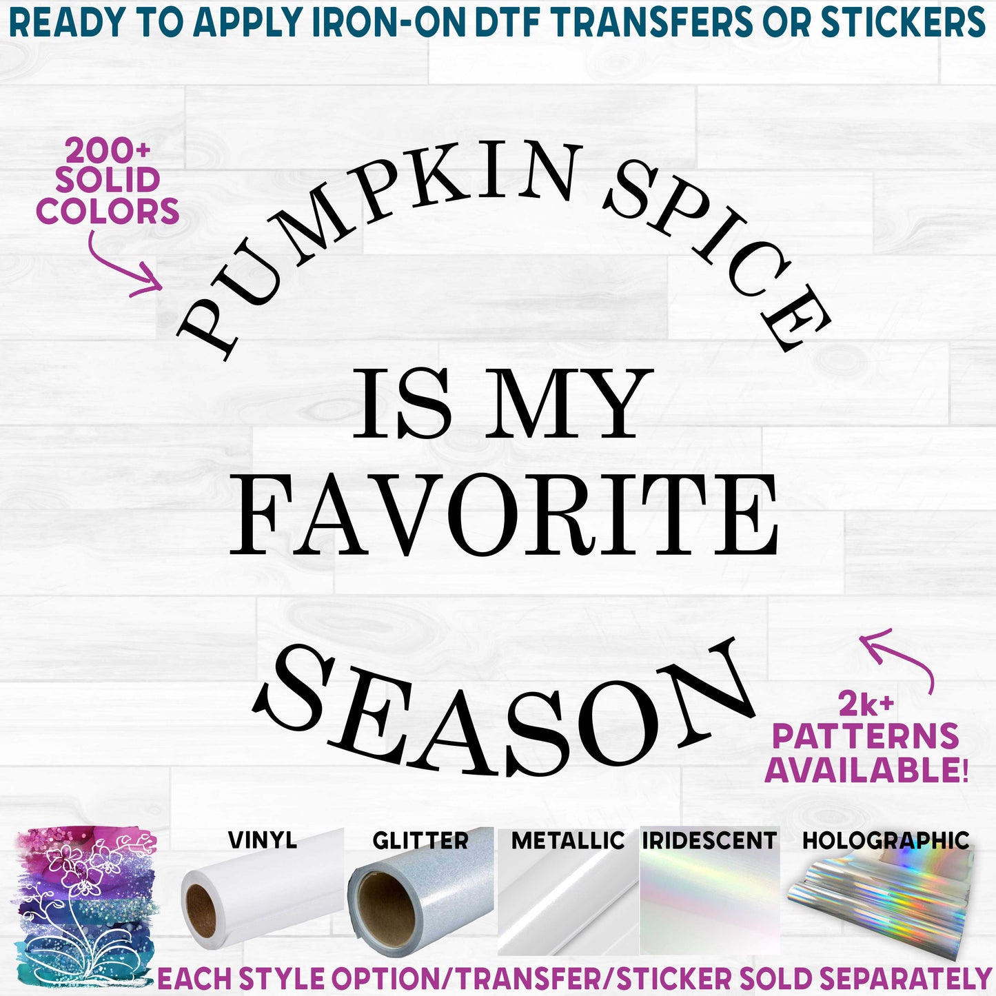 (s354-2F) Pumpkin Spice is My Favorite Season