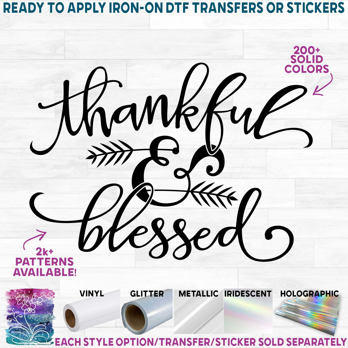 (s354-2A) Thankful & Blessed