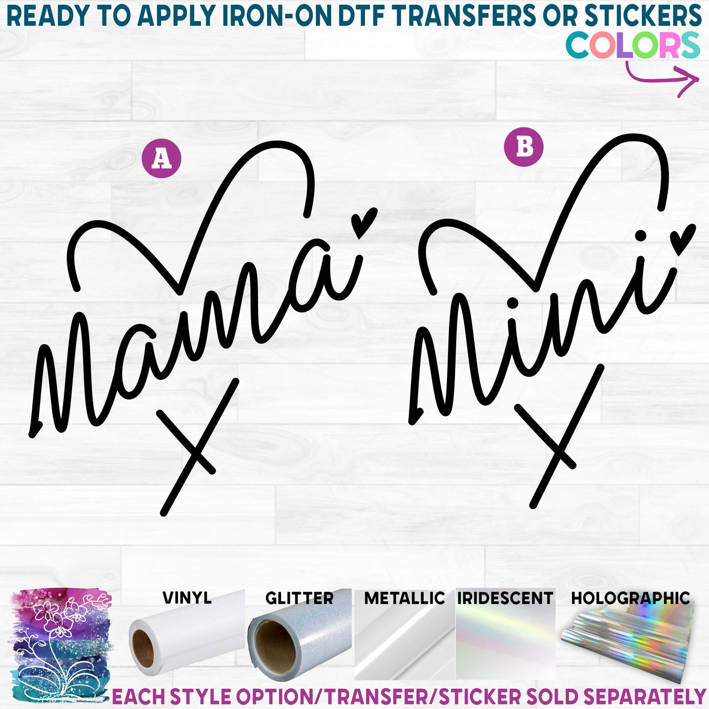 (s357-1) Mama Mini Heart