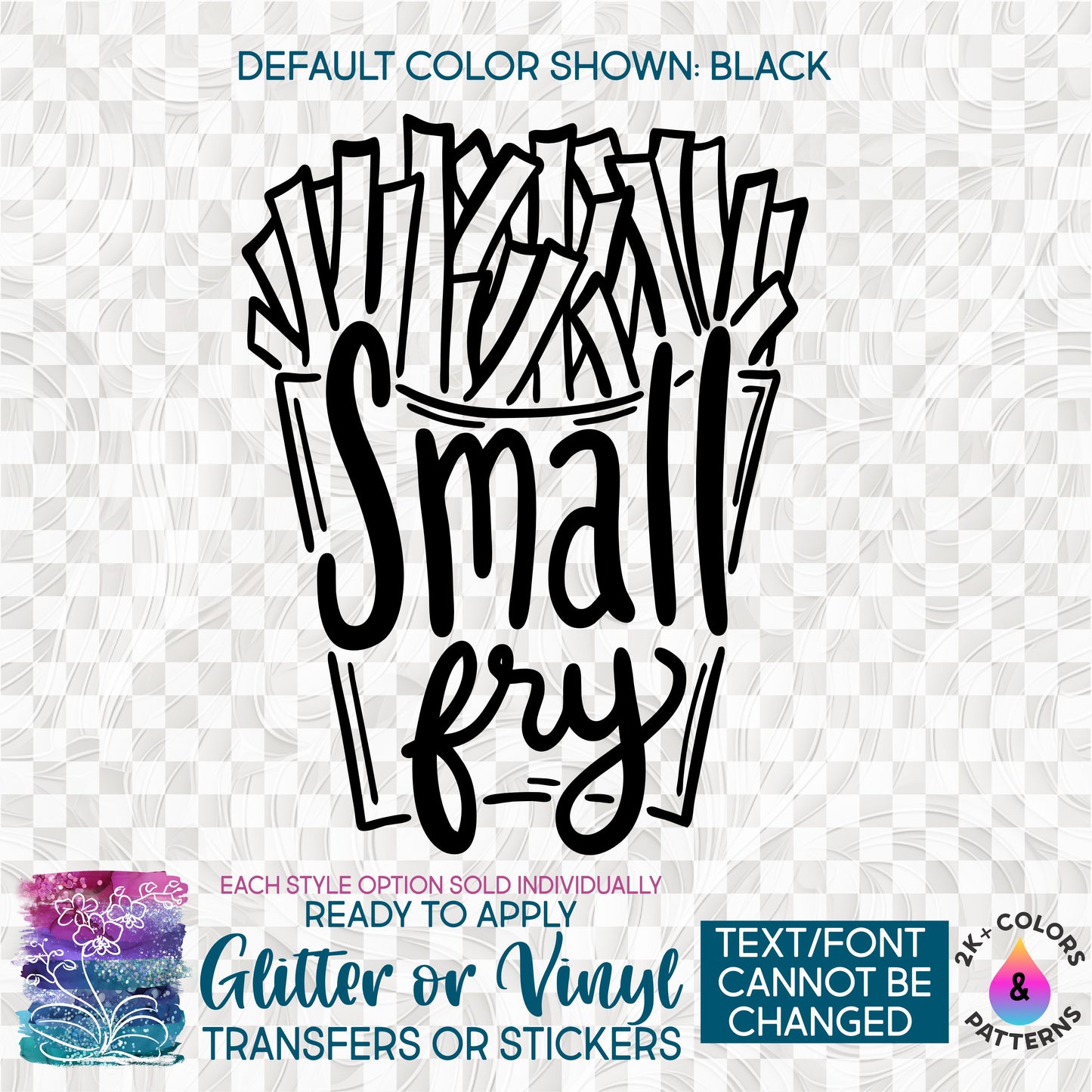 s363-C Small Fry Made-to-Order Iron-On Transfer or Sticker