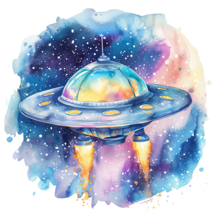 (369-04-2B) UFO Galaxy