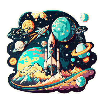(369-04-1T) Planets Galaxy Space