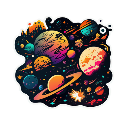 (369-04-1U) Planets Galaxy Space