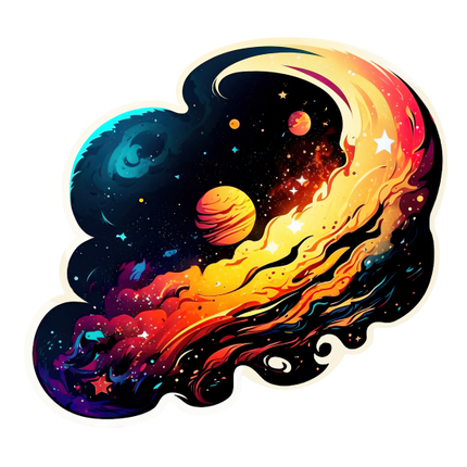 (369-04-1V) Planets Galaxy Space