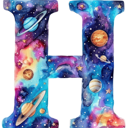 (369-07) Space Galaxy Numbers Age