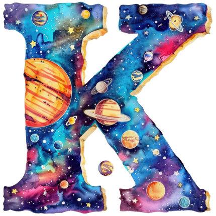 (369-07) Space Galaxy Numbers Age