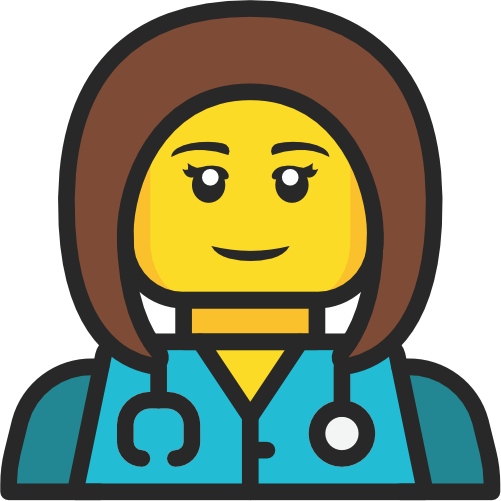 (s404-3-2D) Lego Minifig Character