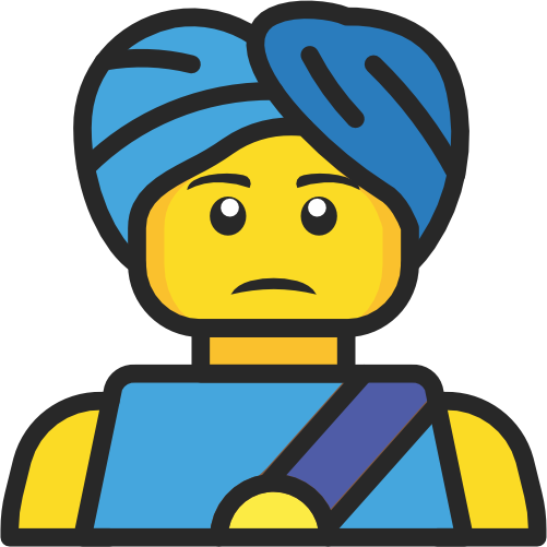 (s404-3-2R) Lego Minifig Character
