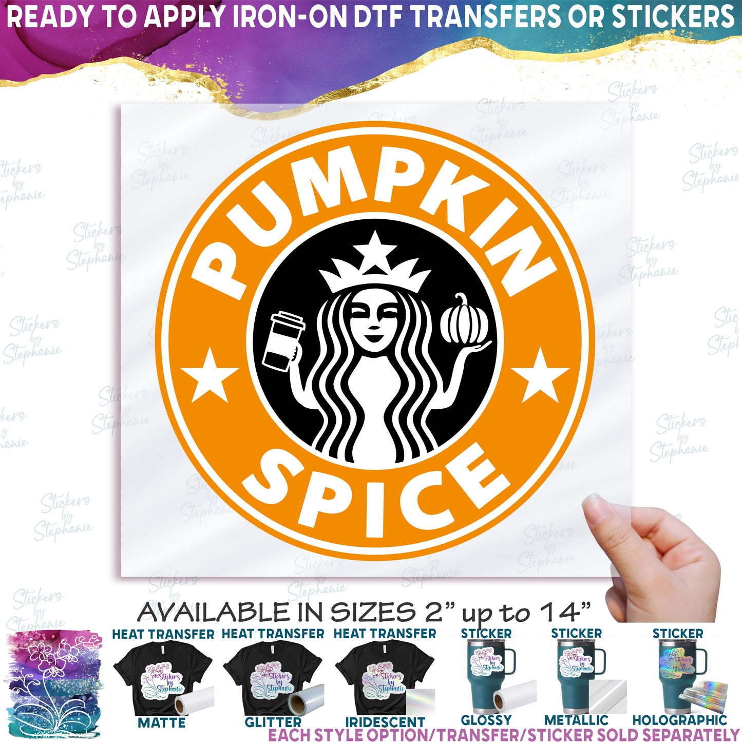 (s416-L024 Pumpkin Spice Design